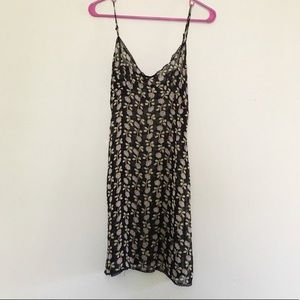 Urban Outfitters Sparkle & Fade Floral Slip Dress